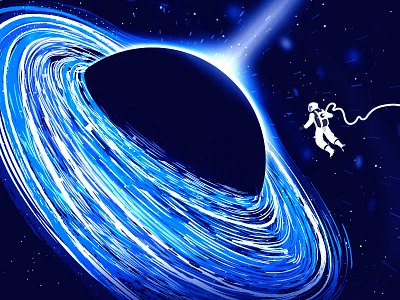 Black Hole astronaut black hole galaxy space