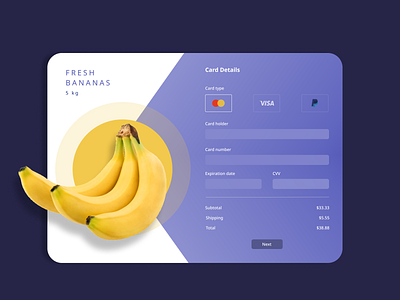 Daily UI Challenge | Day 02 | Credit Card Checkout dailyuichallenge design figma ui