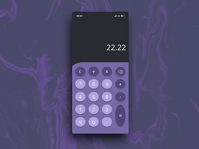 Daily UI Challenge | Day 04 | Calculator