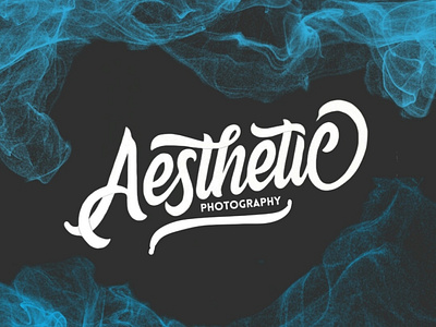 Aesthetic Photography branding design graphic design handlettering lettering logo typography