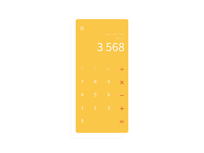 Daily Ui Challenge 004 - Calculator app bill calculator color daily ui design equal mobile split tips uix unequal ux process