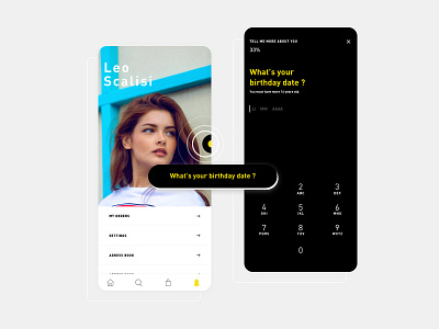 Daily Ui Challenge 005 - User Profil adidas app application daily ui design graphic design mobile profil screen ui ui ux design ui design uiux user