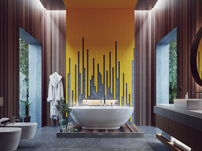 THeBathroom 3d 3dmax 3dvisuals archviz bathroom design interiordesign luxury rendering vray