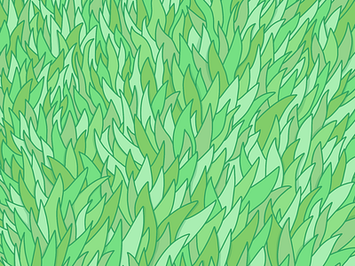 Grass pattern design