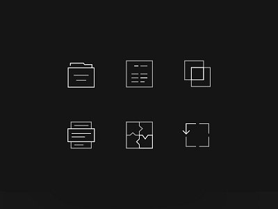 Applied XL icons