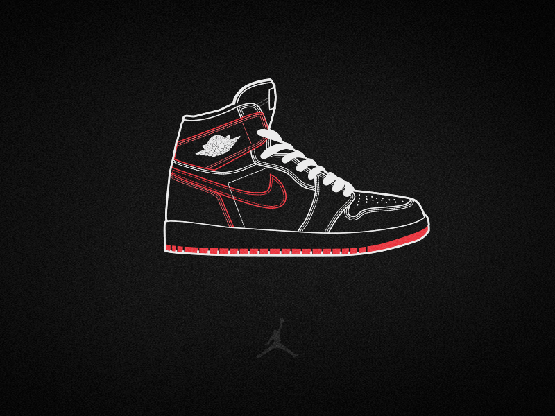 Jordan 1985-1998 airjordan basketball draft icon iconography illustration illustrator jordan jumpan kicks shoes sneakers