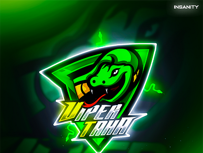 Viper Esport Logo Design graphic design logo