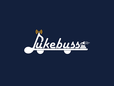 Jukebox brand branding bus icon illustration juke jukebox logo