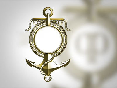 Anchor logo anchor boat branding design illustrator logo maritime photoshop rope sea
