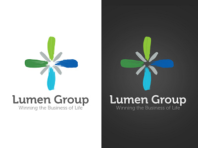 Lumen Logo brand logo paint photoshop