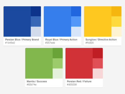 DocuSign Styleguide Colors