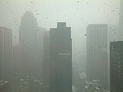 times square winter storm