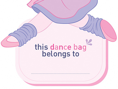 dora dance bag