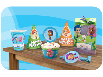 bubble guppies party promotion.