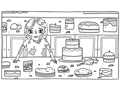 Another illustration from a recent video storyboard