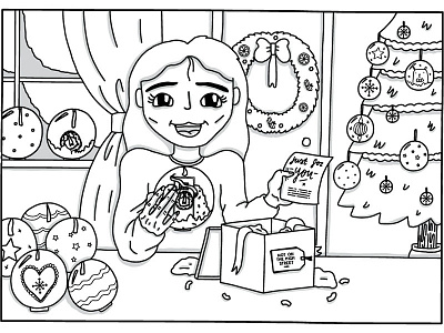 xmas Storyboard frame