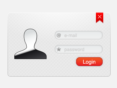 Login form login mirror user