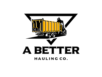 Logo design adobe branding corel design graphicdesign hauling illustration logo logodesign logos truck waste management