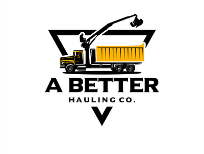 Logo design 99designs adobe corel design graphicdesign hauling illustration logo logodesign logos truck waste management