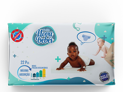 Nova Bebês branding design graphic design