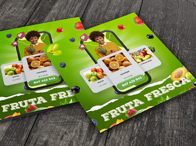 Fruta Fresca branding design graphic design