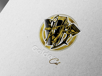 Golden Cut branding design graphic design