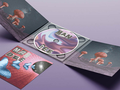 MANDEE album design branding graphic design logo
