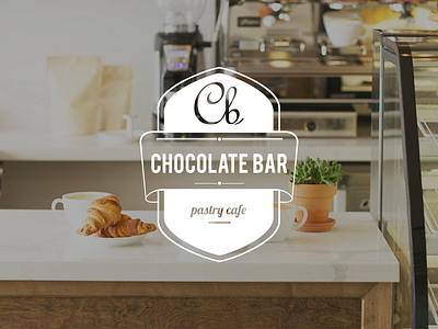 Chocolate Bar Pastry Cafe Branding