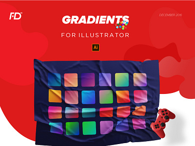 Gradients for illustrator (freebie)