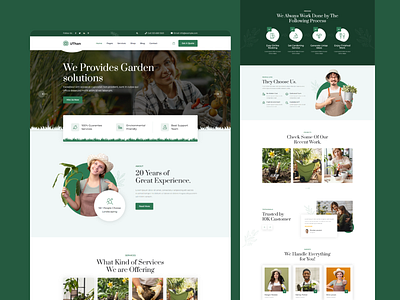 Uthan - Landscaping Gardening HTML Template agriculture farmer shop florist garden gardeners gardening groundskeeper landscape landscape architects landscaping lawn services