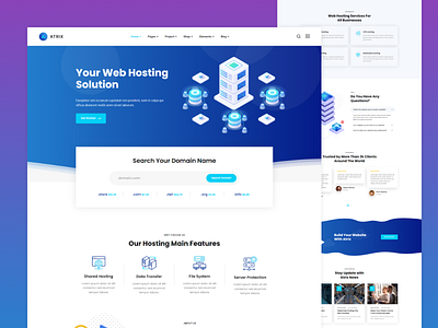 Atrix - Creative Multipurpose HTML Template agency multipurpose bootstrap business business multipurpose creative creative template e commerce landing page multipurpose portfolio responsive