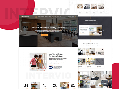 Intervio - Interior and Architecture WordPress Theme + RTL