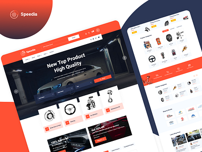 Speedia - AutoParts & Accessories HTML Template