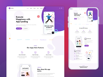 Atrix - Creative Multipurpose HTML Template agency multipurpose bootstrap business business multipurpose creative creative template design e commerce illustration landing page logo modern multipurpose portfolio responsive ui