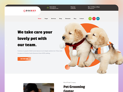 Poopet - Pet Care Center WordPress Theme + RTL