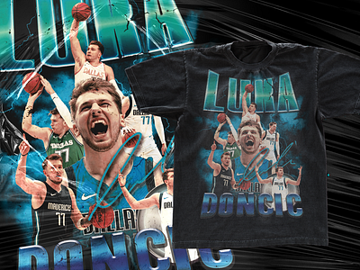 Luka Doncic Shirt Merchandise Vintage Bootleg Professional 