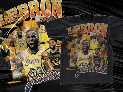 90s bootleg rap NBA nfl all sports t-shirt design