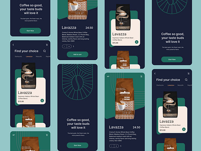 Coffee shop App android android app app design bitmate bitmate studio coffee coffee app design e commerce ios ios app mobile app online order product product design shop app shopping app ui uiux ux