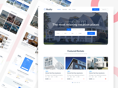 Reality - real estate landing page🔥🔥 design estate figma landing page real real estate real estate landing page real estate website real home reality ui ui design uiux user interface ux web web design website website design xd