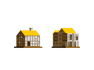 More tiny buildings