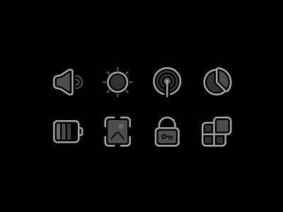Device settings app battery brightness connection device fajr fitr fajrfitr fajrul fitrianto filled icon icon design icon set iconography line pictogram security settings storage volume wallpaper