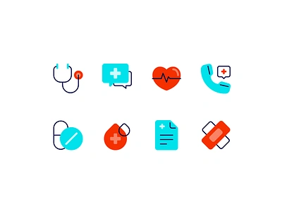 Medical & healthcare blood doctor fajr fitr fajrfitr fajrul fitrianto first aid kit health health app healthcare hospital icon icon design icon set iconography medical medical care medicine pictogram ui user interface