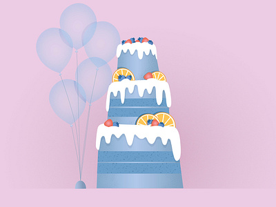 Birthday cake. Vector adobe illustrator birthday cake cake illustration vector