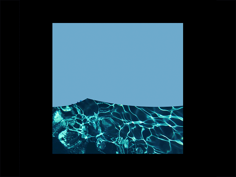 Februllage 2022 - Waves - Digital Collage
