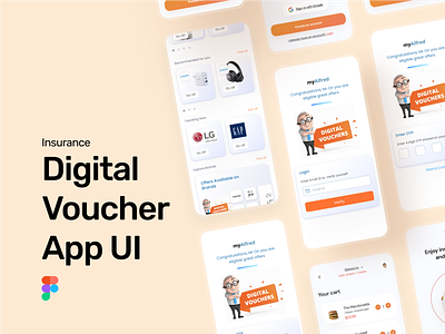 Insurance Web App UI app branding design typography ui