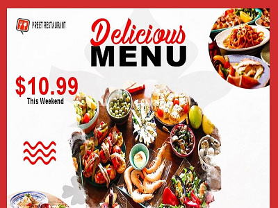 Food Flyer branding design flyer design graphic design illustration motion graphics vector