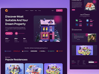 Dream property web app