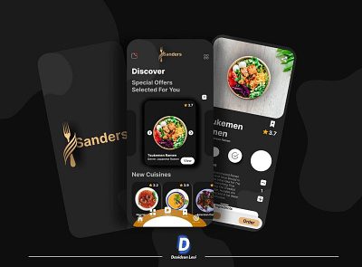Food app productdesign ui ux