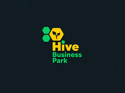 Hive hexagonal logo design