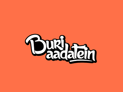 Buri Aadatein Logo for Fashion Store